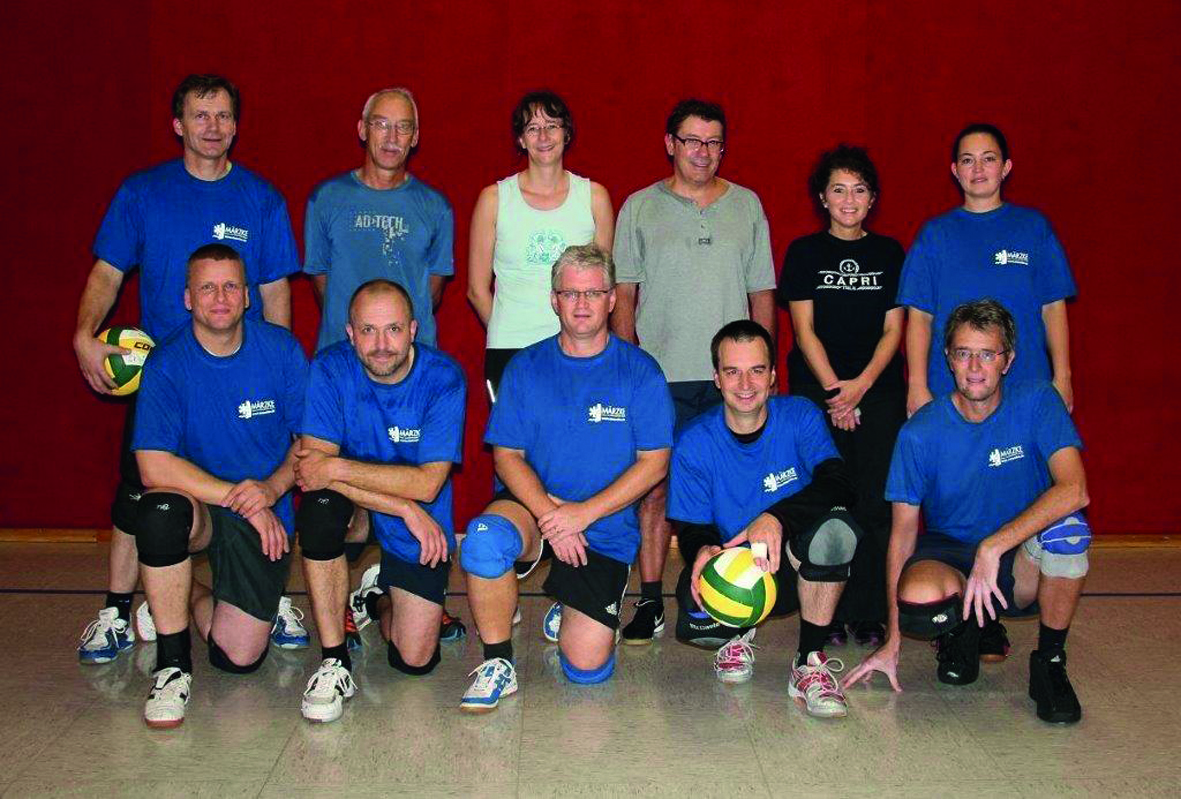Das Volleyballteam 2013