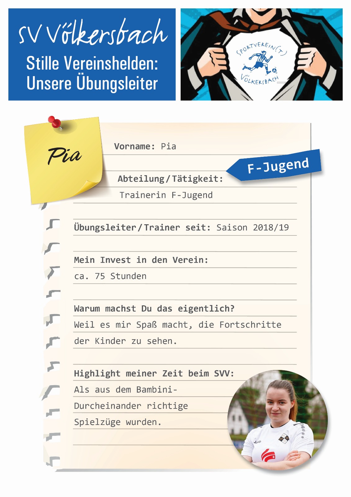 Steckbrief Pia