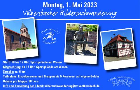 Bildersuchwanderung 2023 - JETZT NOCH MAPPEN SICHERN UND MITMACHEN