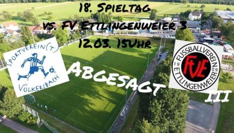 Spielabsage Ettlingenweier 3 / Öffnungszeiten Clubhaus