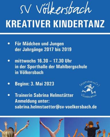 NEU BEIM SVV - KREATIVER KINDERTANZ