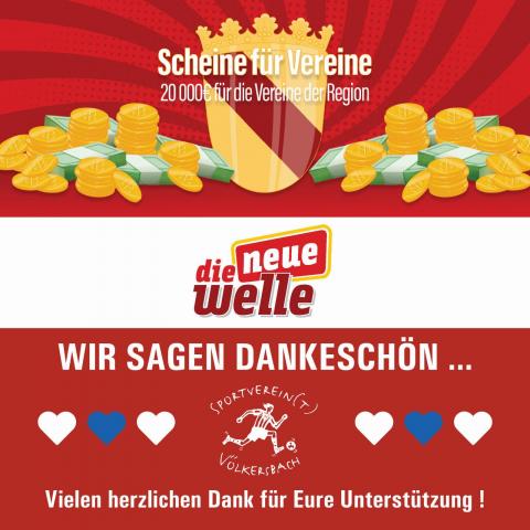 VIELEN DANK FÜR EURE UNTERSTÜTZUNG ??