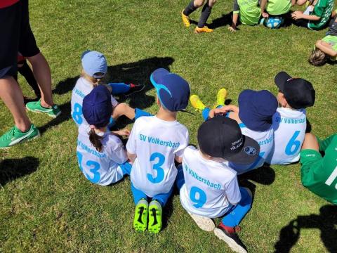 Bambinis beim Jugendspieltag des SV Spielberg