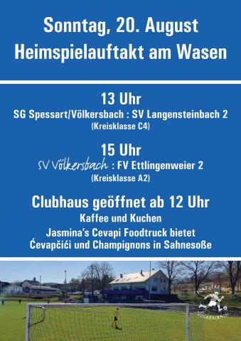 Heimspiel Sonntag ??