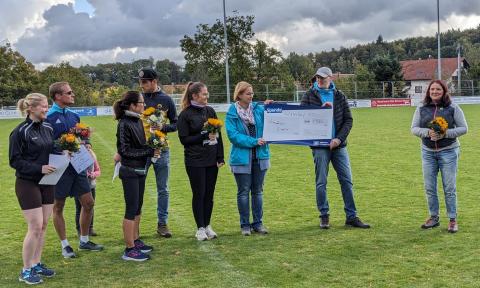 Großzügige Spenden beim Wasenlauf