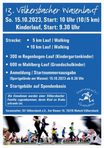 Wasenlauf 2023 - Streckenpläne und Höhenprofile