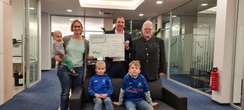 BBBank spendet an den SV Völkersbach