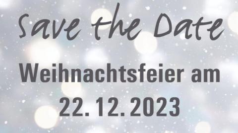 Weihnachtsfeier 2023 - Programm und Speisekarte