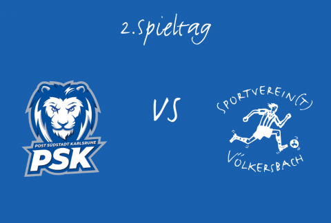 Vorschau 2. Spieltag: Post Südstadt Karlsruhe – SV Völkersbach